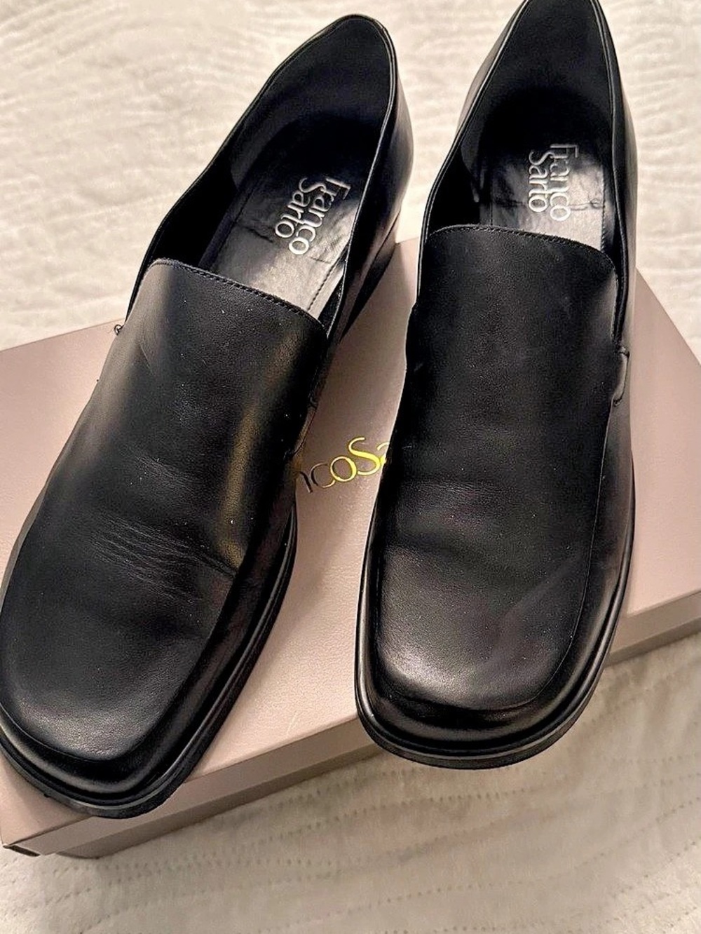 Ecco L-Bocca Black Loafers US 13 M Like New